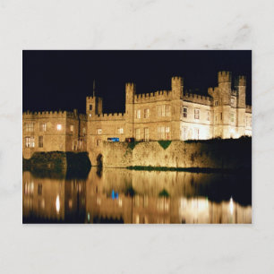 Cartão Postal Castelo de Leeds, Kent, Inglaterra