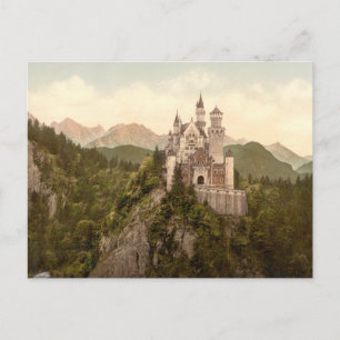 Cartão Postal Castelo de Neuschwanstein, Baviera, Alemanha