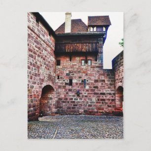 Cartão Postal Castelo de Nuremberg
