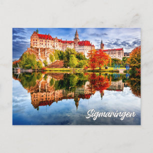 Cartão Postal Castelo de Sigmaringen, Alemanha