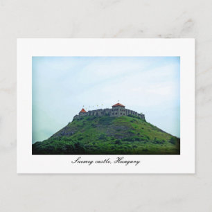 Cartão Postal Castelo de Suemeg, Hungria