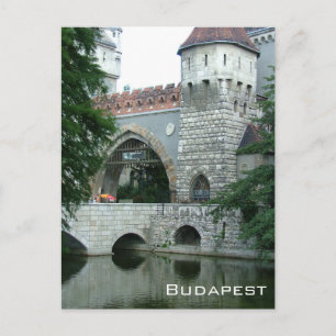 Cartão Postal Castelo de Vajdahunyad - Budapeste