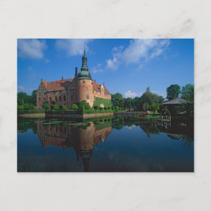 Cartão Postal Castelo de Vittskovle, Skane, Suecia