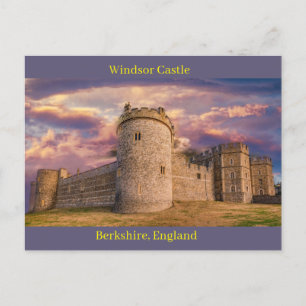Cartão Postal Castelo de Windsor