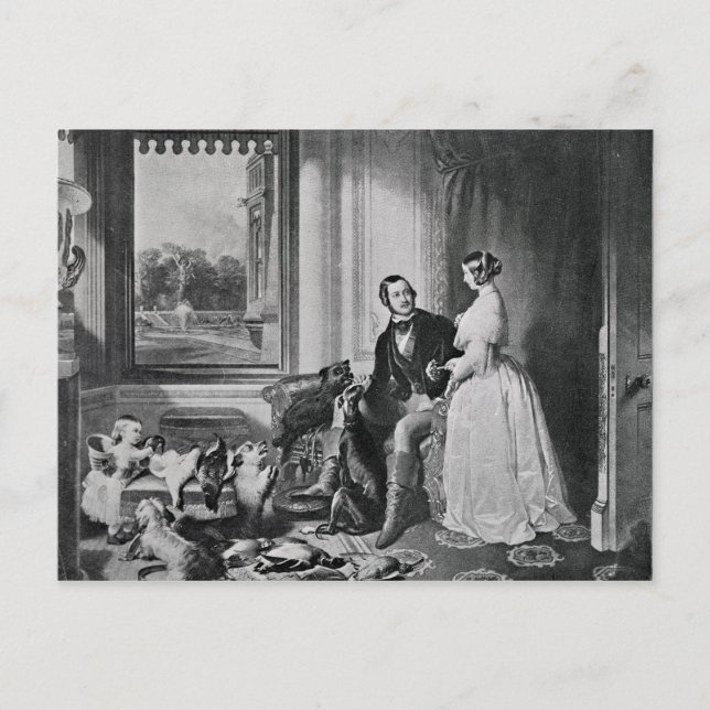 Cartão Postal Castelo de Windsor nos tempos modernos (Frente)