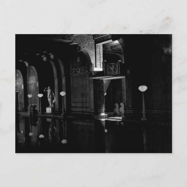 Cartão Postal Castelo do Coração, San Simeon Califórnia (Frente)