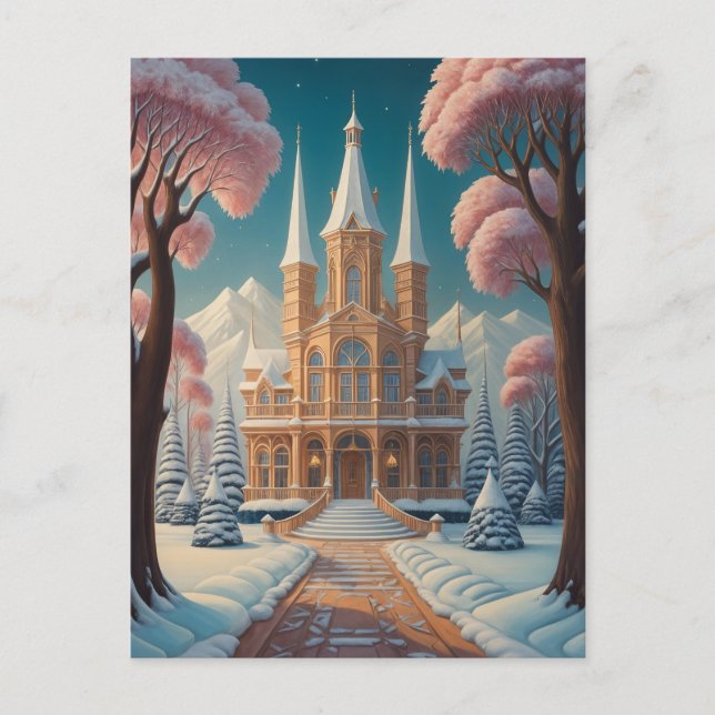 Cartão Postal Castelo dos Sonhos Sussuros (Frente)