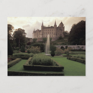Cartão Postal Castelo Dunrobin, Escócia