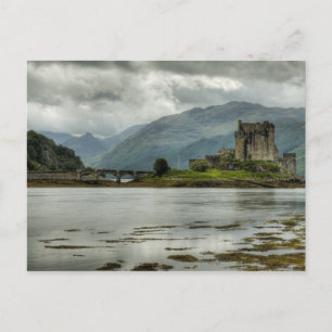 Cartão Postal Castelo Eilean Donan