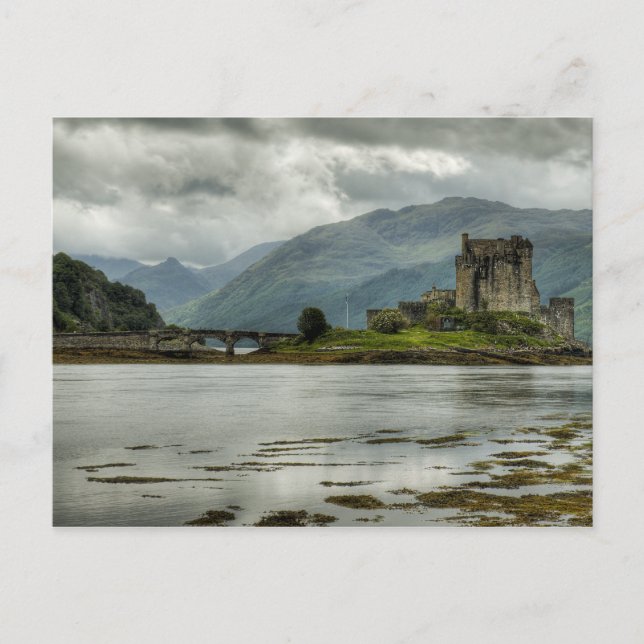 Cartão Postal Castelo Eilean Donan (Frente)