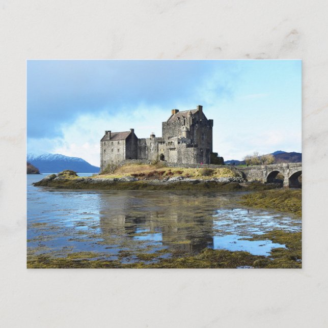 Cartão Postal "Castelo Eilean Donan" - Escócia (Frente)