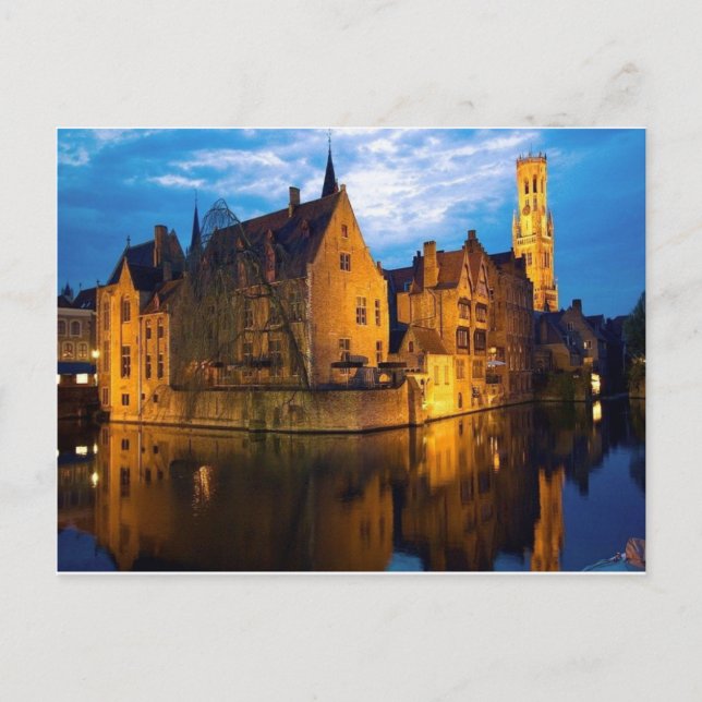 Cartão Postal Castelo em Belguim (Frente)