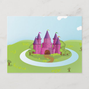 Cartão Postal Castelo Fairytail
