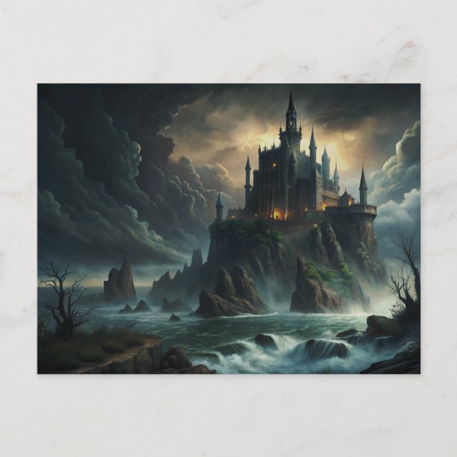 Cartão Postal Castelo Grand Gothic Moon (Frente)