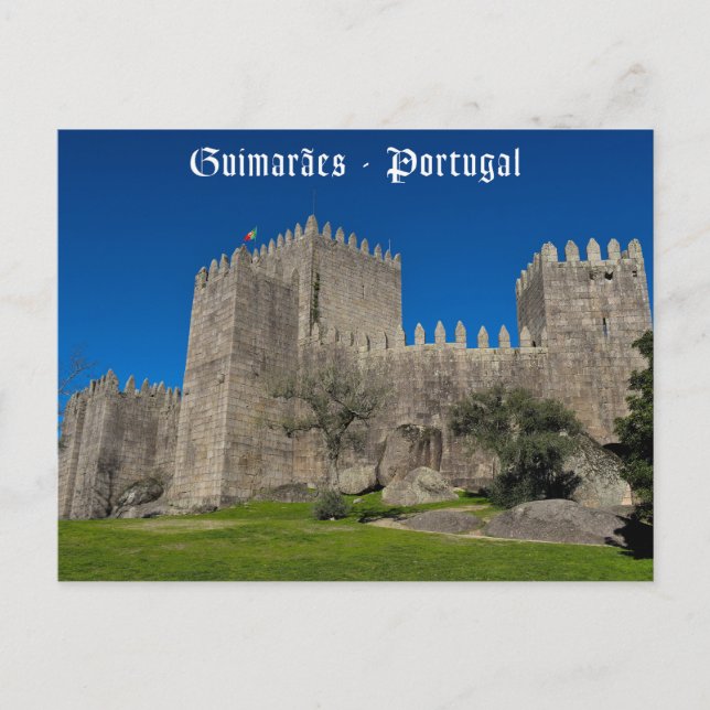 Cartão Postal Castelo Guimaraes (Frente)
