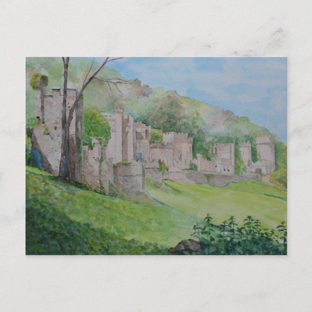 Cartão Postal Castelo Gwrych (Frente)
