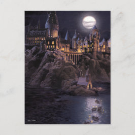 Cartão Postal Castelo Harry Potter| Lago Excelente a Hogwarts