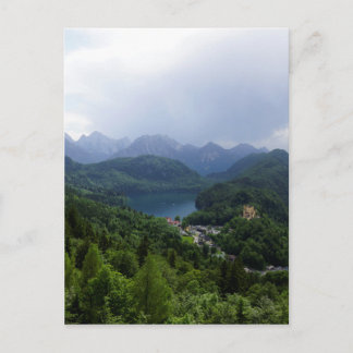 Cartão Postal Castelo Herren Chiemsee Baviera