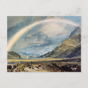 Cartão Postal Castelo Kilchern por J.M.W. Turner