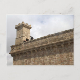 Cartão Postal Castelo Montjuic, Barcelona