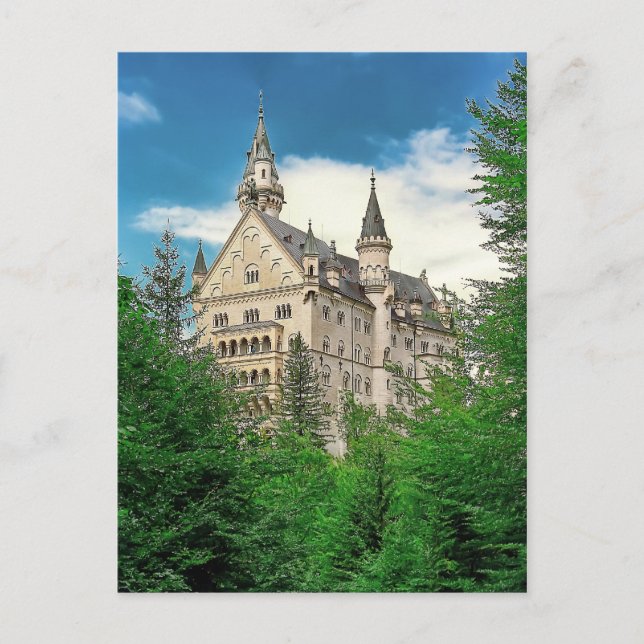 Cartão Postal Castelo Neuschwanstein (Frente)
