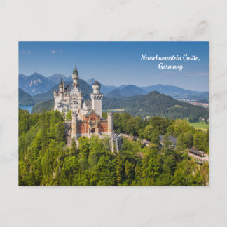 Cartão Postal Castelo Neuschwanstein, Alemanha