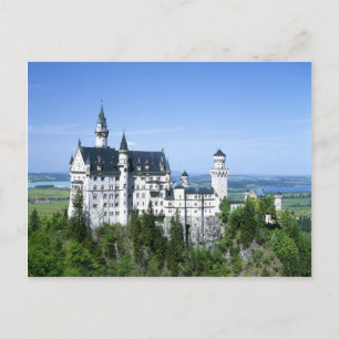 Cartão Postal Castelo Neuschwanstein Bavaria