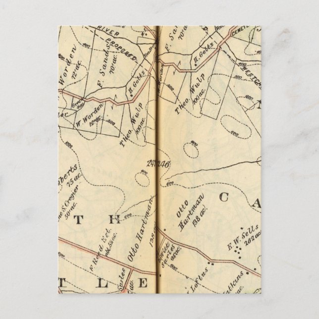 Cartão Postal Castelo Norte, Nova Iorque 2 (Frente)