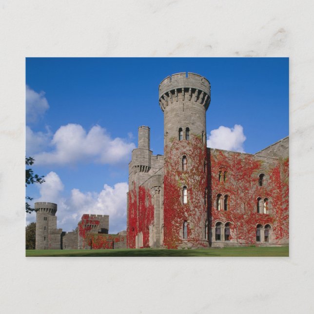 Cartão Postal Castelo Penrhyn, Gwynedd, País de Gales 3 (Frente)