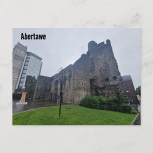 Cartão Postal Castelo Swansea/Castell Abertawe