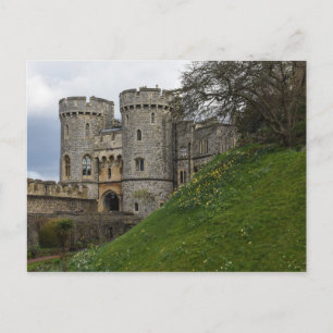 Cartão Postal Castelo Windsor em Windsor Inglaterra