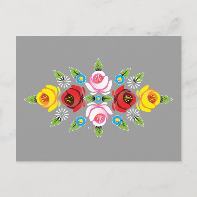 Cartão Postal Castelos - Arte Folclórica do Canal Tradicional (Frente)