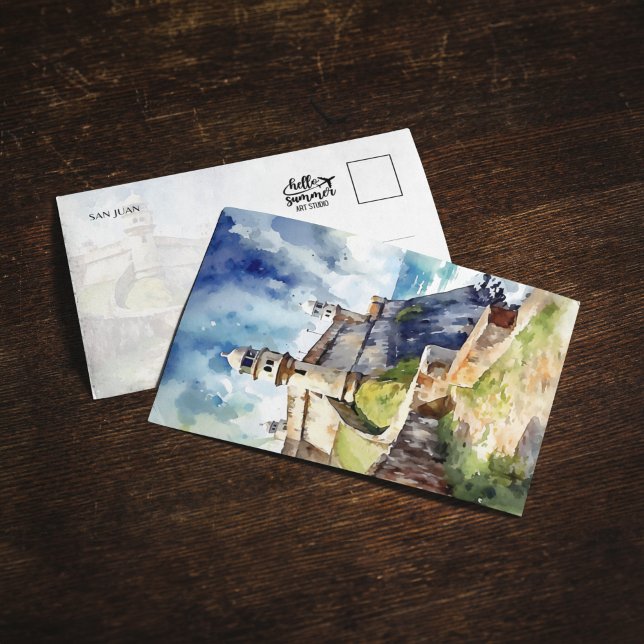 Cartão postal Castillo San Felipe del Morro Porto  (Criador carregado)