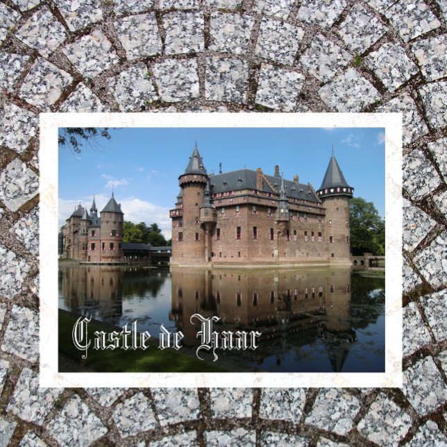 Cartão Postal Castle de Haar, Utrecht, Países Baixos (Criador carregado)