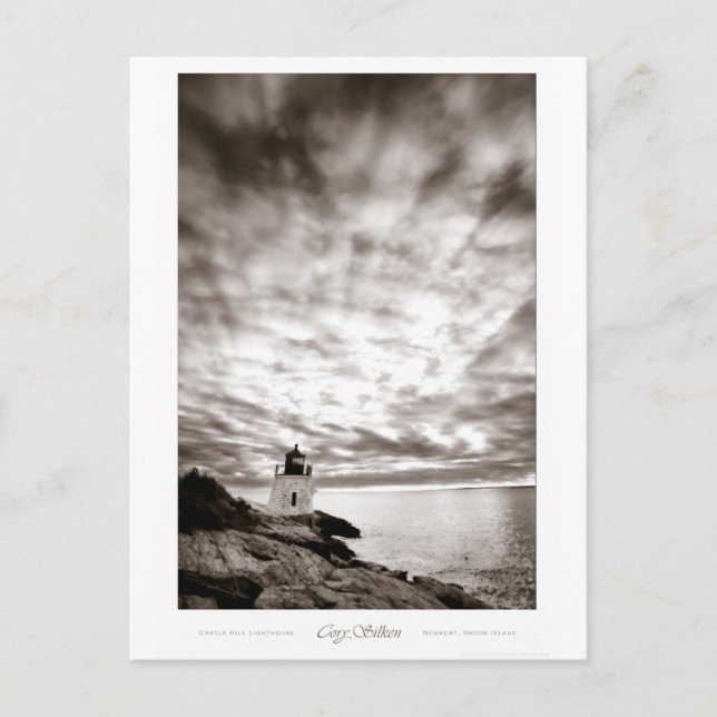 Cartão Postal Castle Hill Lighthouse (Frente)