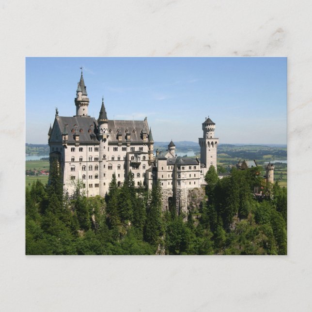 Cartão Postal Castle Neuschwanstein (Frente)