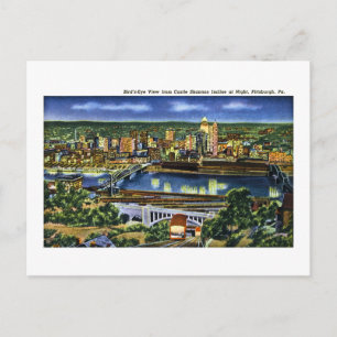 Cartão Postal Castle Shannon Incline, Pittsburgh, PA