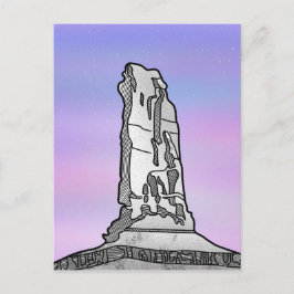 Cartão Postal Castle Tower Castleton Rock