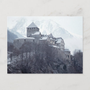 Cartão Postal Castle Vaduz Liechtenstein