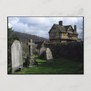Cartão Postal Castles e Manor House of England Stokesay Castle
