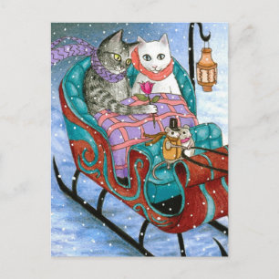 Cartão Postal cat 436 postcard