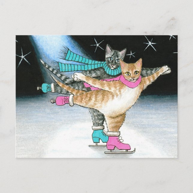 Cartão Postal cat 437 postcard (Frente)