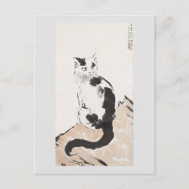 Cartão Postal Cat (Gatinho Cute) (Gatinho Adorável) (por Xu Beih