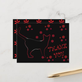 CARTÃO POSTAL CAT LLINE ART
