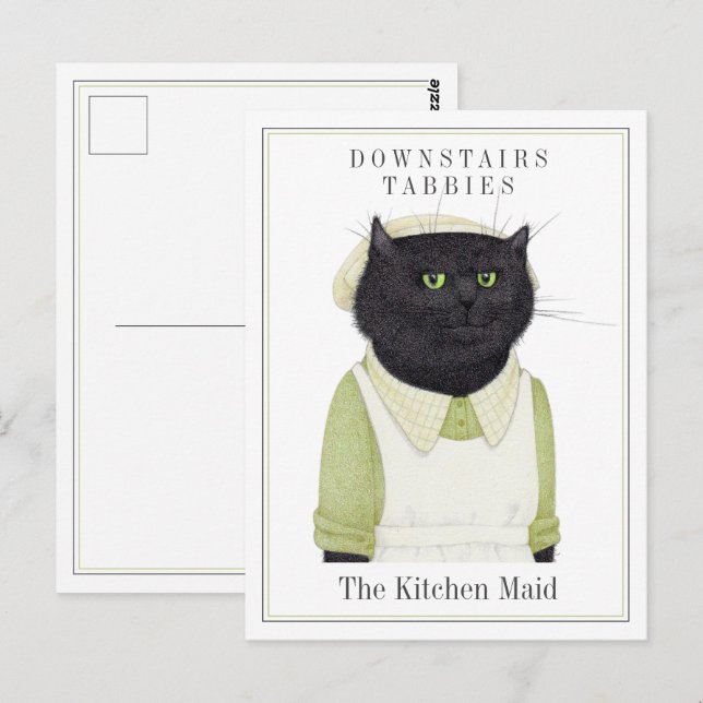 Cartão postal CAT MAID (Frente/Verso)