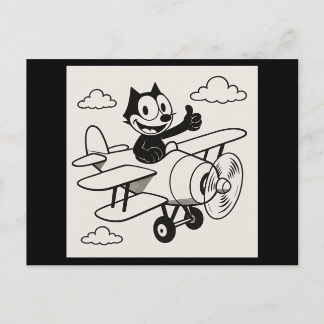 Cartão Postal Cat. Piloto (Frente)