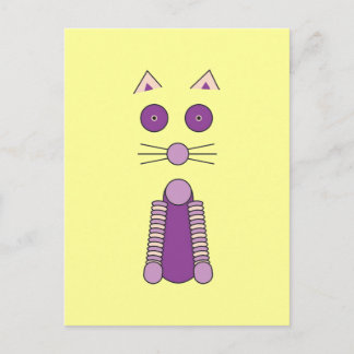 Cartão Postal CAT roxo