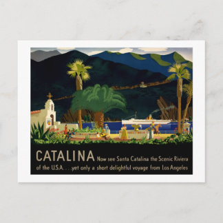 Cartão Postal Catalina, por Otis Shepard, c. 1935.
