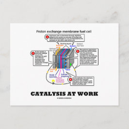 Cartão Postal Catálise No Trabalho (Combustível Com Membrana De