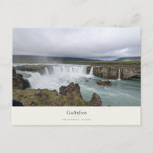 Catarata Goðafoss e Rio Turquesa